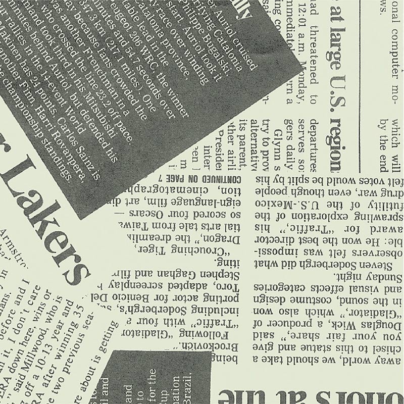 ササガワ 包装紙 ニュースペーパー 半才判 49-1429 50枚 1包(ご注文単位1包)【直送品】