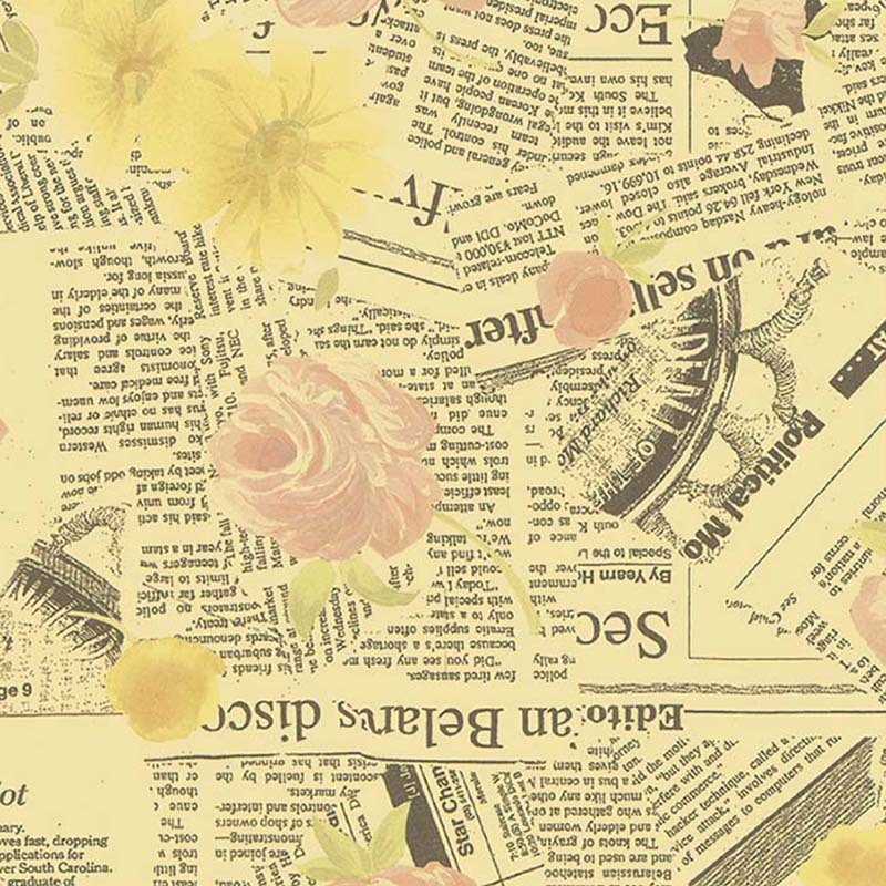 ササガワ 包装紙 半才判 タイムズフラワー 50枚 49-1519 1包(ご注文単位1包)【直送品】