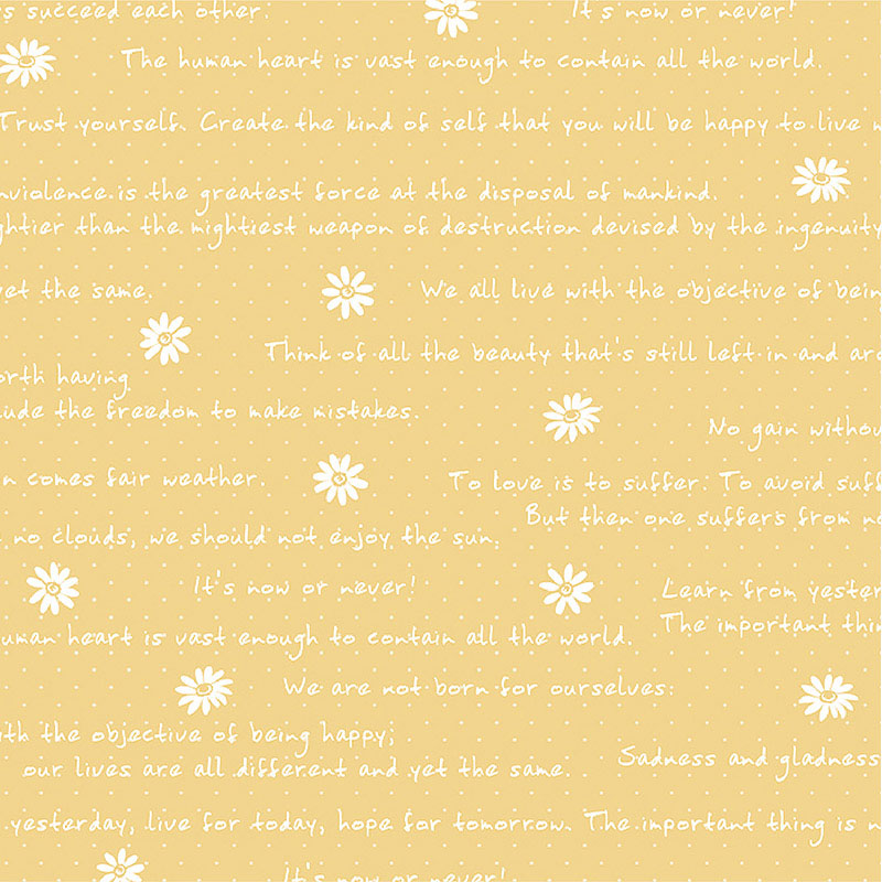 ササガワ 包装紙 フラワーレターO　半才判 49-1525　50枚 1包（ご注文単位1包）【直送品】