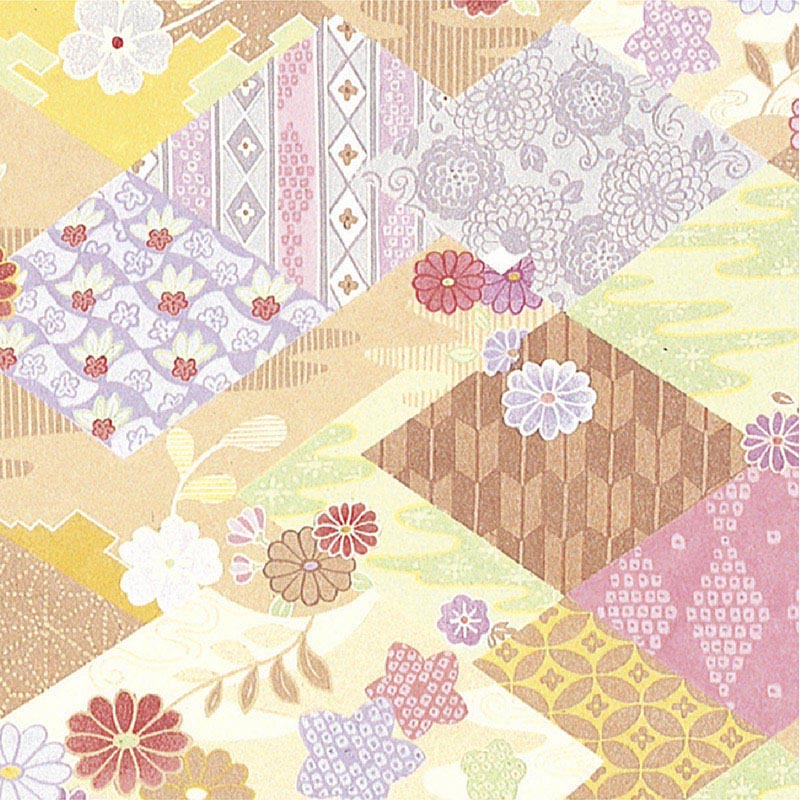 ササガワ 包装紙 菊がさね 半才判 49-1705 50枚 1包(ご注文単位1包)【直送品】