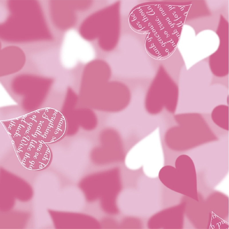 ササガワ 包装紙 ノンブルーハートP 半才判 49-3419 50枚 1包(ご注文単位1包)【直送品】