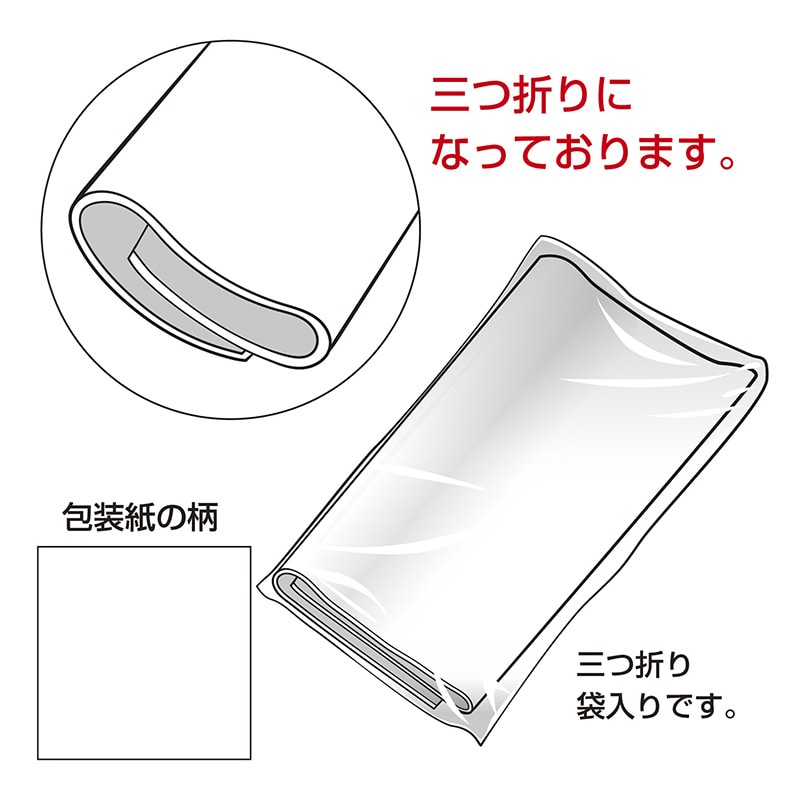 ササガワ 包装紙 半才判 スノーホワイト 50枚 49-1200 1包(ご注文単位1包)【直送品】