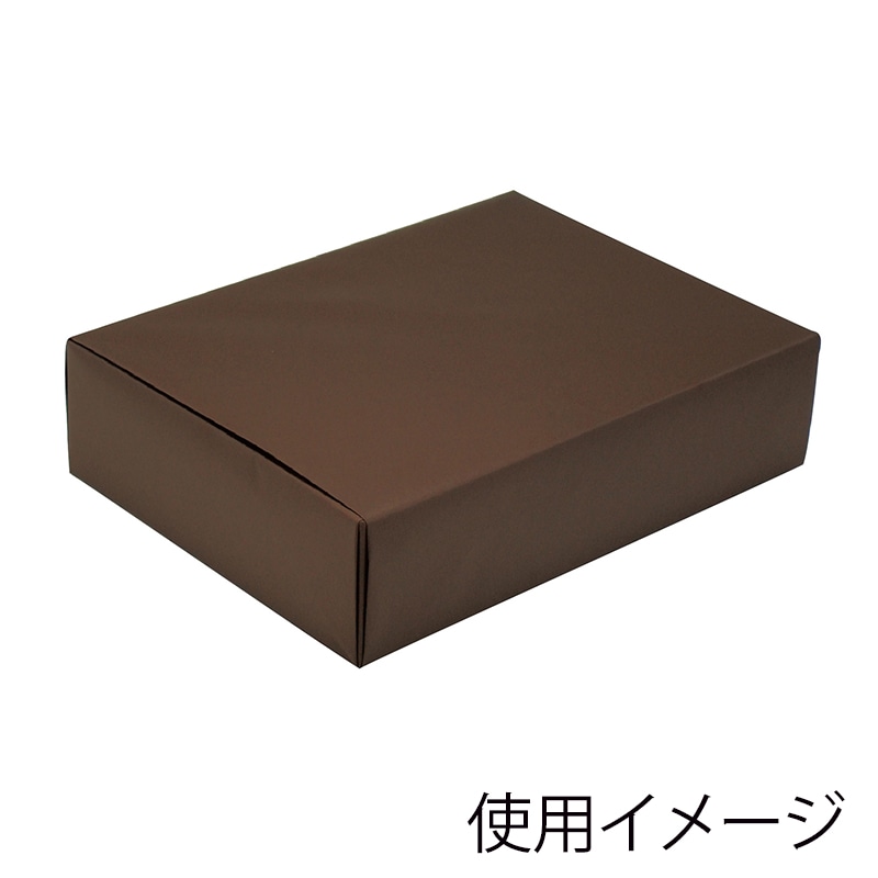 ササガワ 包装紙 半才判 ダークチョコ 50枚 49-1218 1包(ご注文単位1包)【直送品】
