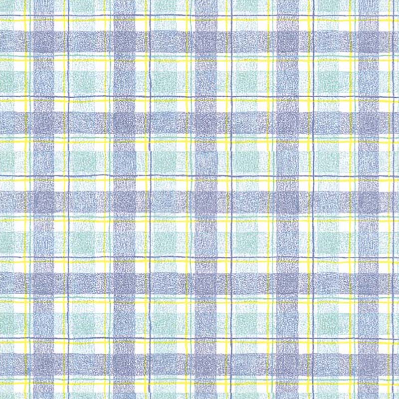 ササガワ 包装紙 半才判　タータンチェックB　10枚巻き 49-7257 1本（ご注文単位1本）【直送品】