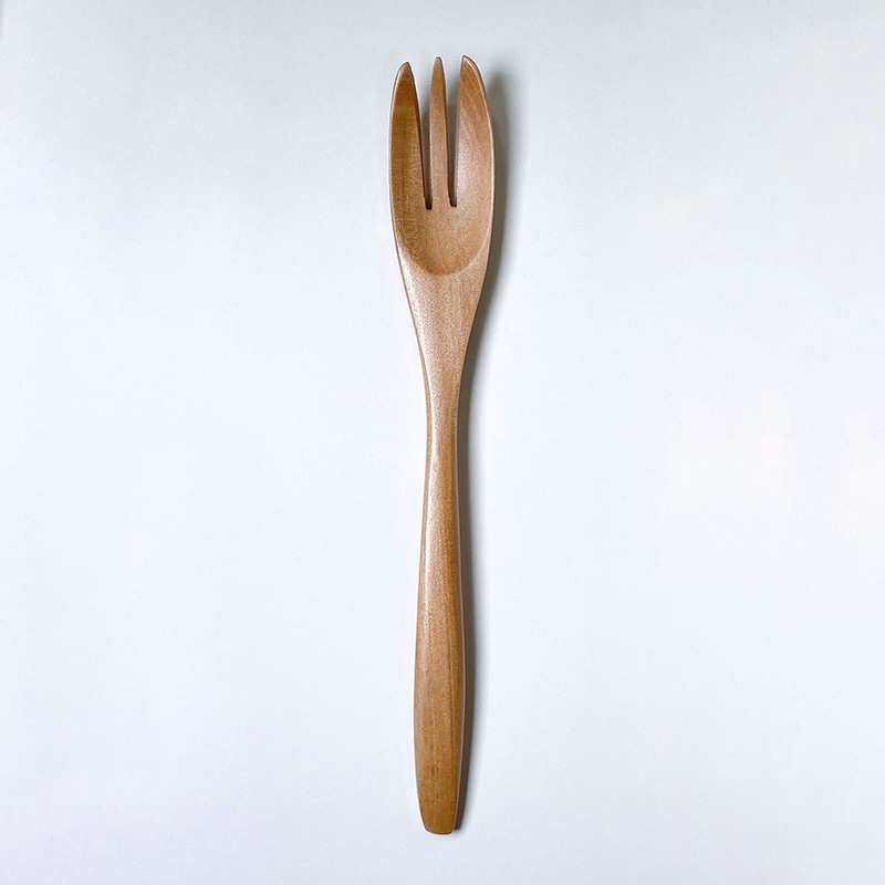 三義漆器店 木製フォーク 大 NA 1個(ご注文単位10個)【直送品】