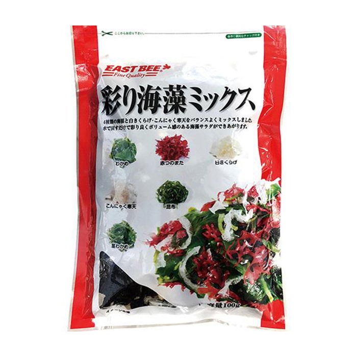 ジャパンスパイス EAST BEE 彩り海藻ミックス 100g 常温 1袋※軽(ご注文単位1袋)※注文上限数12まで【直送品】