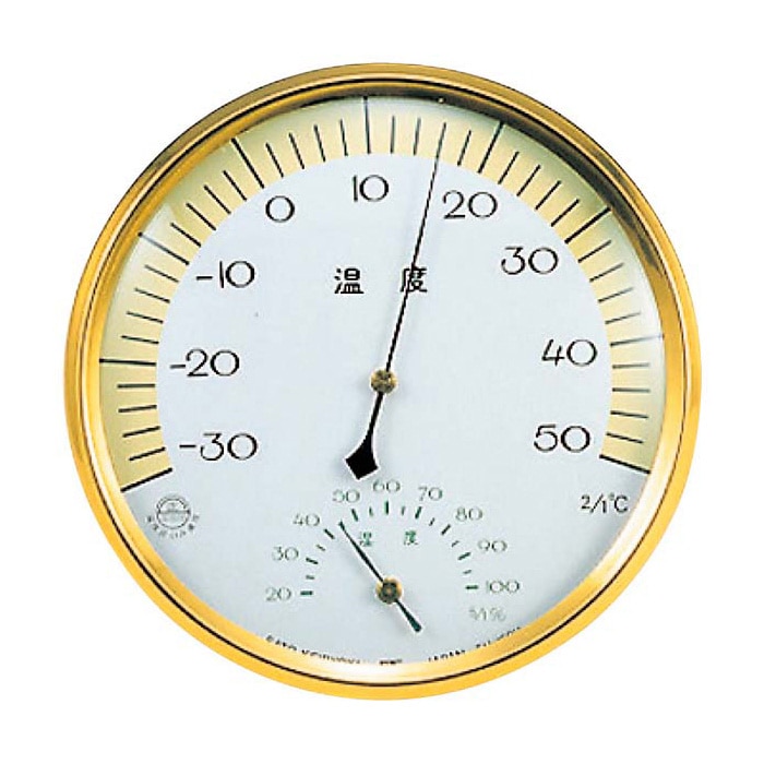 SATO ハーモニー 温湿度計(φ150) 1個(ご注文単位1個)【直送品】