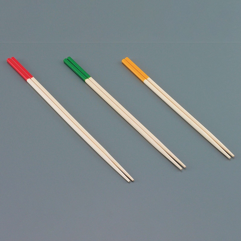 竹　カラー菜箸　3点セット（TNK印）   1個（ご注文単位1個）【直送品】