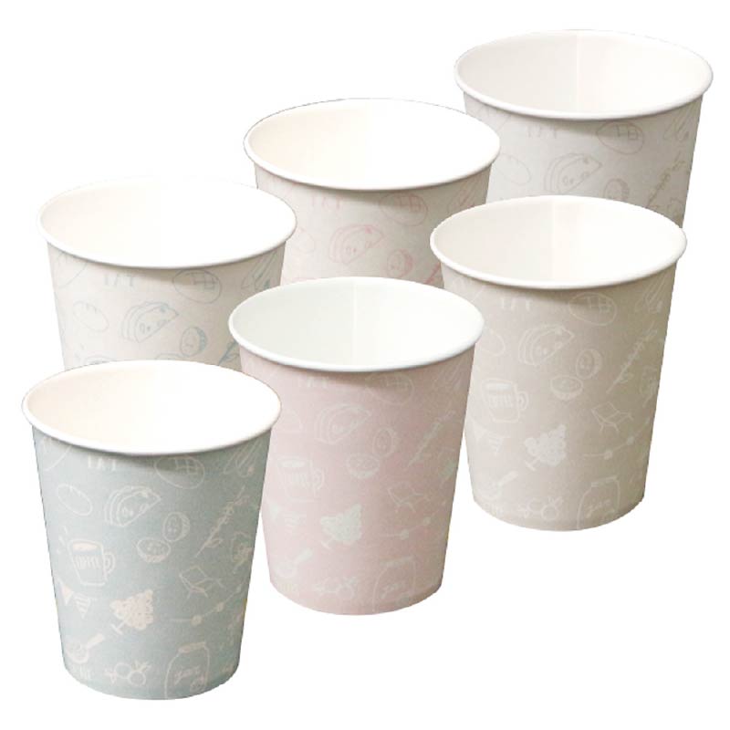 大黒工業 紙カップ 7oz Relax 50個/袋(ご注文単位1袋)【直送品】