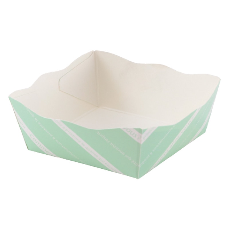 大黒工業 ビアン ココットトレー 65 グリーン 50枚/袋(ご注文単位1袋)【直送品】