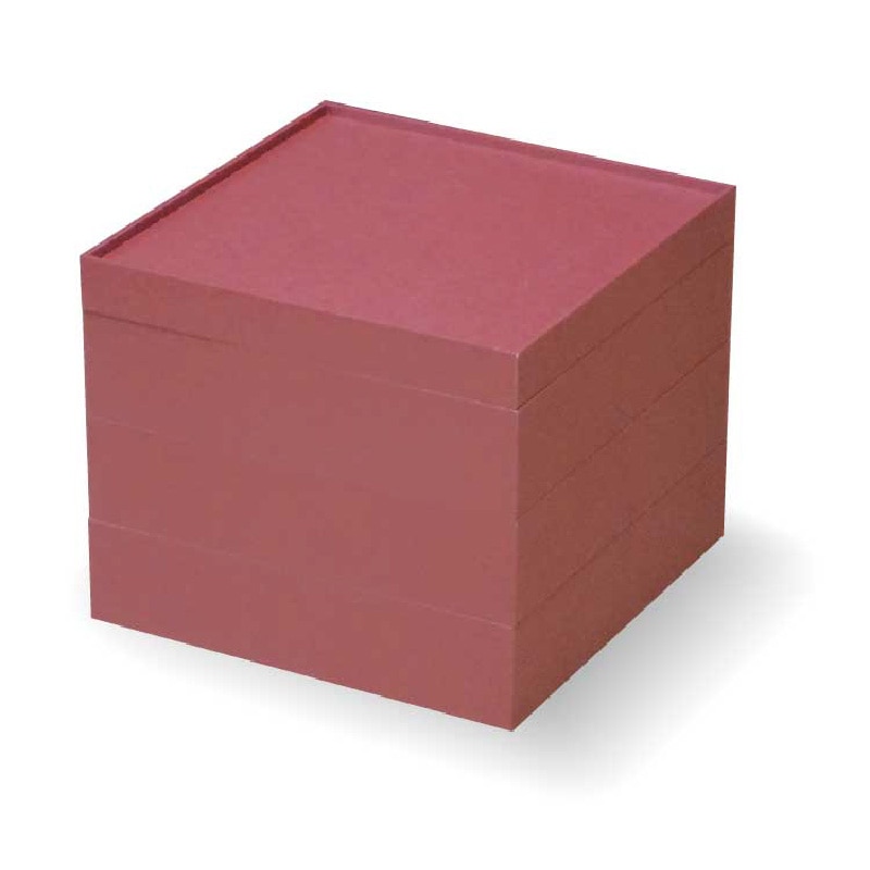 大黒工業 V-BOX 8寸 ピンク(金ボール付) 三段 1個/袋(ご注文単位1袋)【直送品】