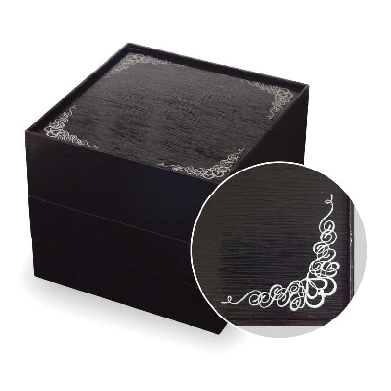 大黒工業 V-BOX 6.5寸オーナメント金ボール付 三段 1個/袋（ご注文単位1袋)【直送品】