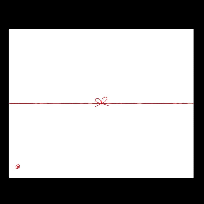 大黒工業 折掛紙 716 [蝶結び] No.716  100枚/袋（ご注文単位1袋)【直送品】