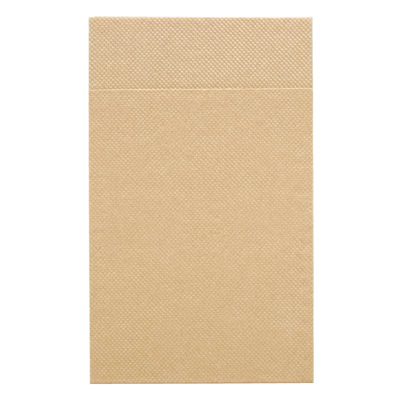 大黒工業 未晒ナプキン紙 六ツ折 100枚/袋（ご注文単位1袋)【直送品】