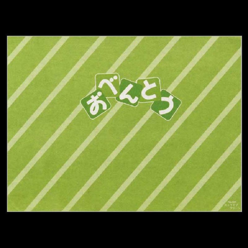 大黒工業 折掛紙 591 [ストライプグリーン] No.591  500枚/袋（ご注文単位1袋)【直送品】