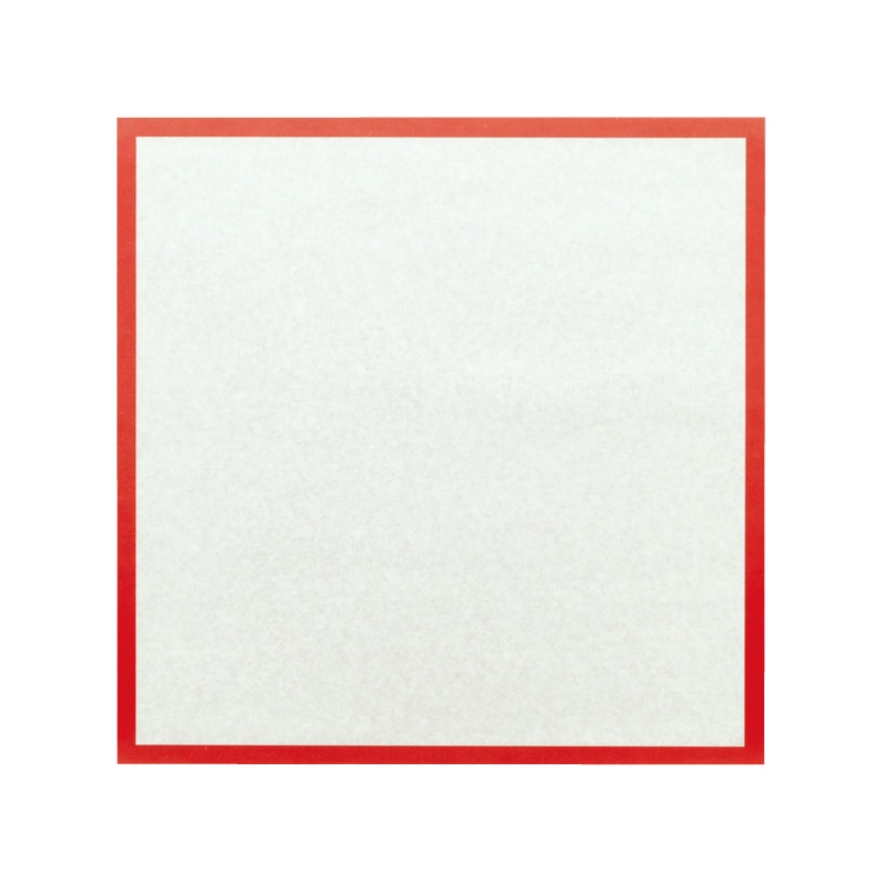 大黒工業 敷紙 [赤] 6寸 1000枚/袋（ご注文単位1袋)【直送品】