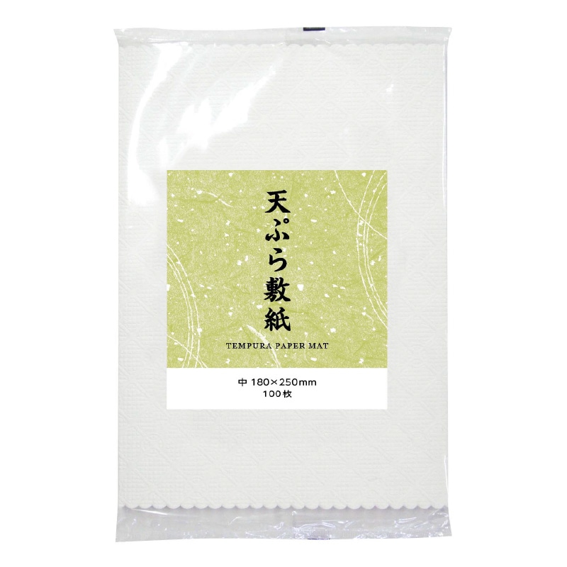 大黒工業 大黒印天ぷら敷紙 [中] 1000枚/袋（ご注文単位1袋)【直送品】