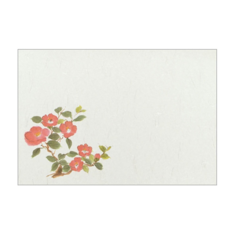 大黒工業 テーブルマット #947 椿 100枚/袋（ご注文単位1袋)【直送品】