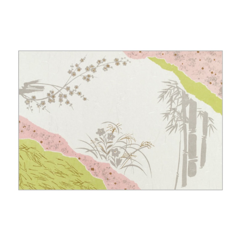 大黒工業 テーブルマット #965 四季 100枚/袋（ご注文単位1袋)【直送品】