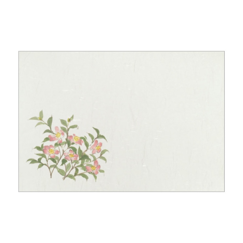 大黒工業 テーブルマット #1001 サザンカ 100枚/袋（ご注文単位1袋)【直送品】