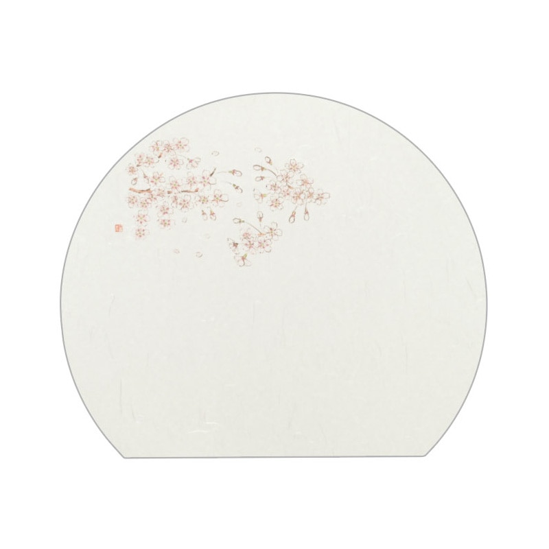 大黒工業 半月マット 334 さくら No.334  100枚/袋（ご注文単位1袋)【直送品】