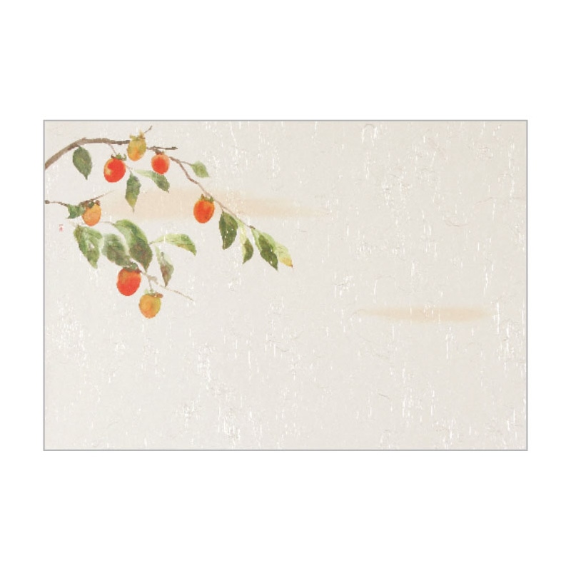 大黒工業 テーブルマット T-125 柿 100枚/袋（ご注文単位1袋)【直送品】