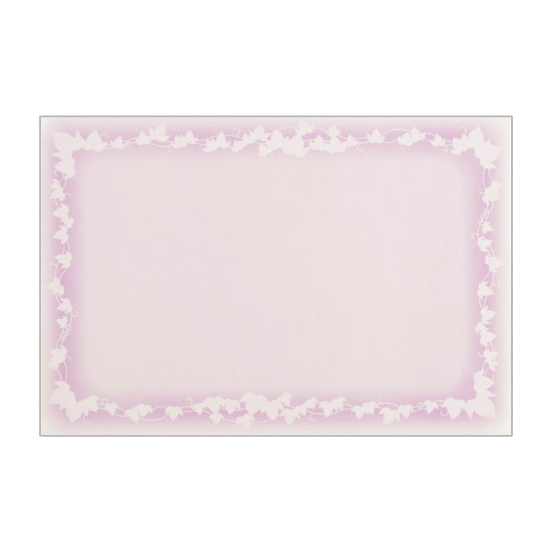 大黒工業 テーブルマット T-202 蔦 紫 100枚/袋(ご注文単位1袋)【直送品】