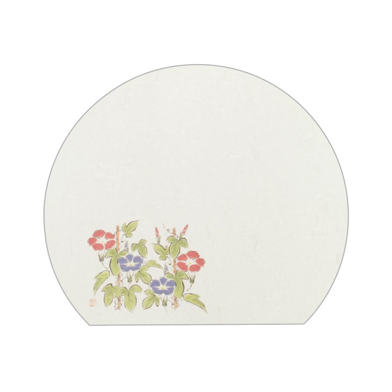 大黒工業 半月マット 338 朝顔 No.338 100枚/袋(ご注文単位1袋)【直送品】