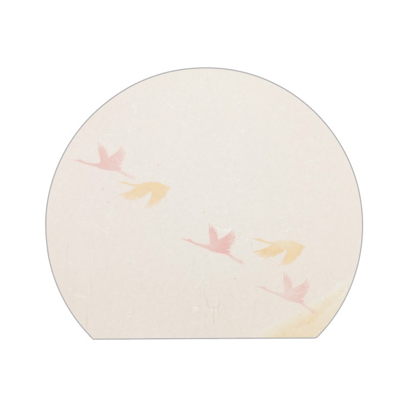 大黒工業 半月マット 343 鶴 No.343 100枚/袋(ご注文単位1袋)【直送品】