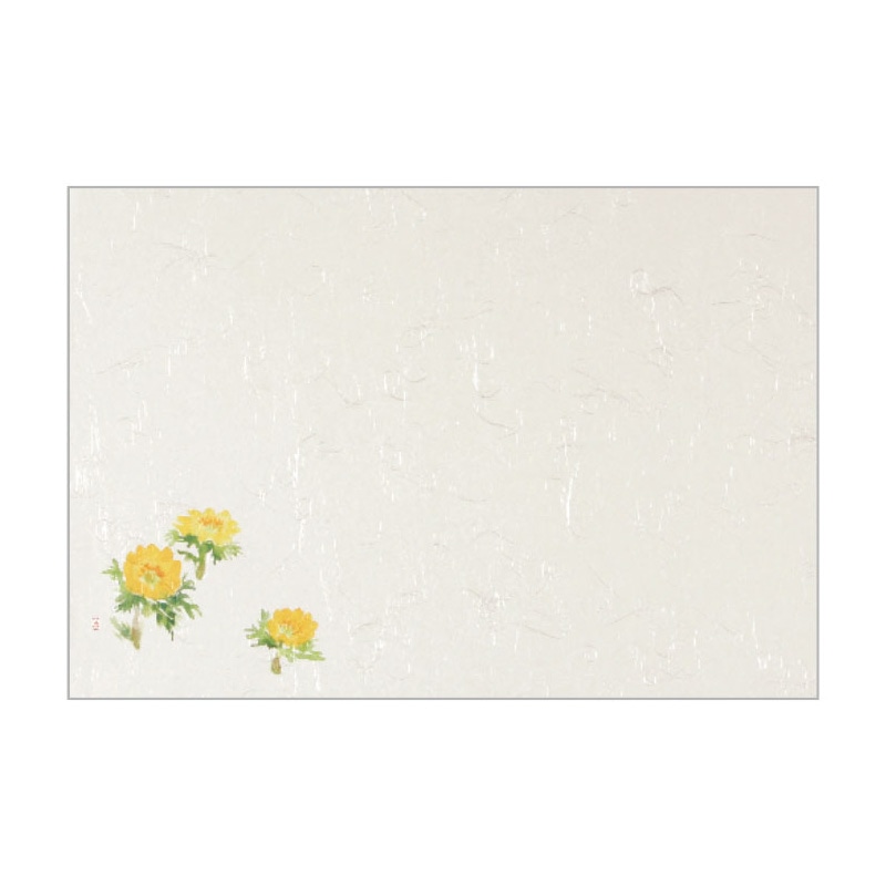 大黒工業 テーブルマット T-101 福寿草 100枚/袋(ご注文単位1袋)【直送品】