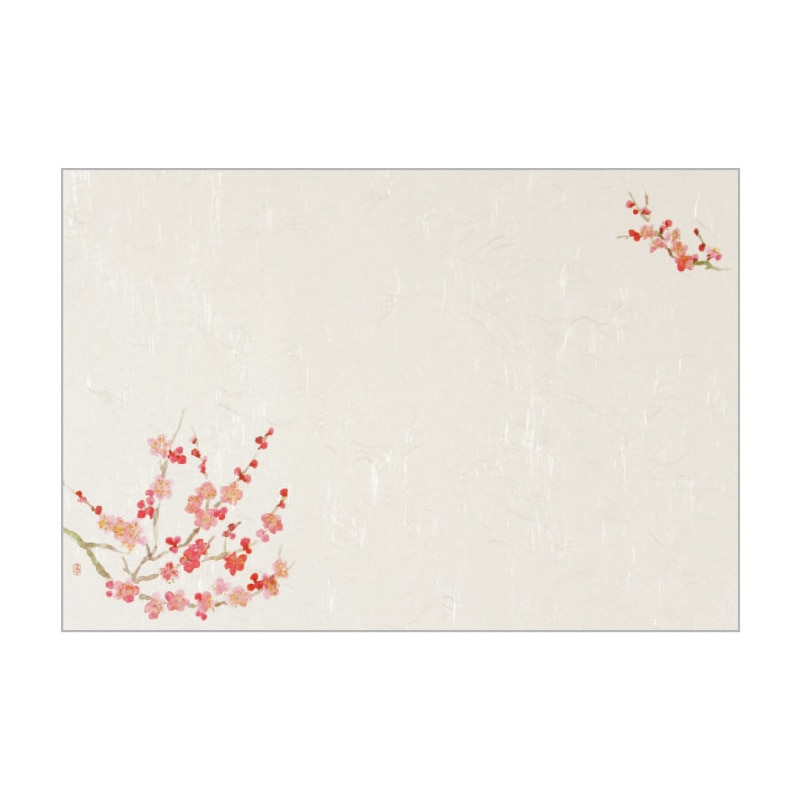 大黒工業 テーブルマット T-103 梅 100枚/袋(ご注文単位1袋)【直送品】