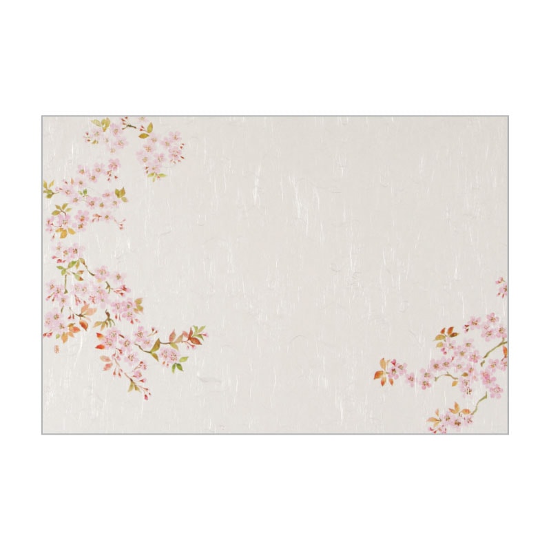 大黒工業 テーブルマット T-108 桜1 100枚/袋(ご注文単位1袋)【直送品】