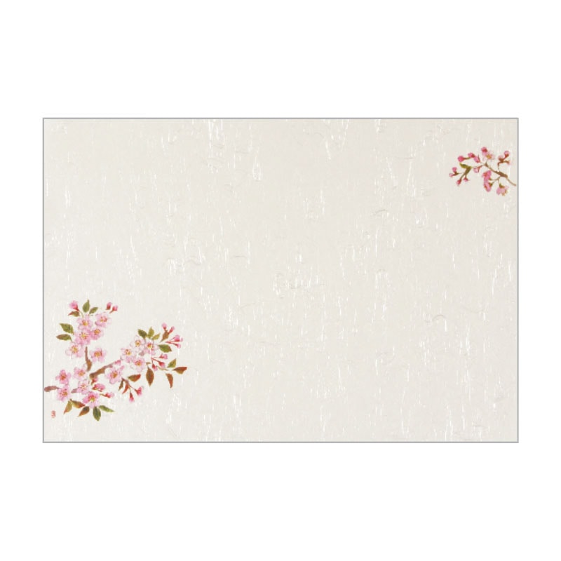 大黒工業 テーブルマット T-109 桜2 100枚/袋(ご注文単位1袋)【直送品】