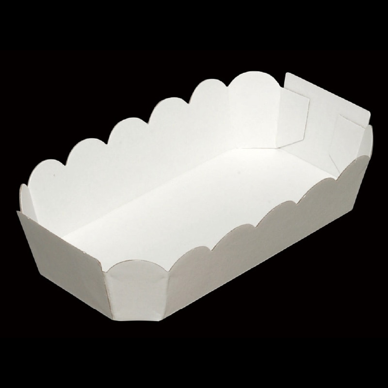 大黒工業 テーパートレー AT-9 ホワイト 50枚/袋(ご注文単位1袋)【直送品】