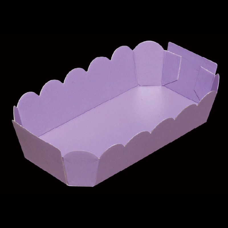 大黒工業 テーパートレー AT-9 パープル 50枚/袋（ご注文単位1袋)【直送品】