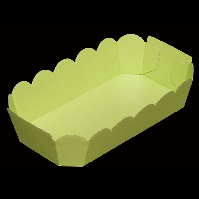 大黒工業 テーパートレー AT-9 グリーン 50枚/袋（ご注文単位1袋)【直送品】