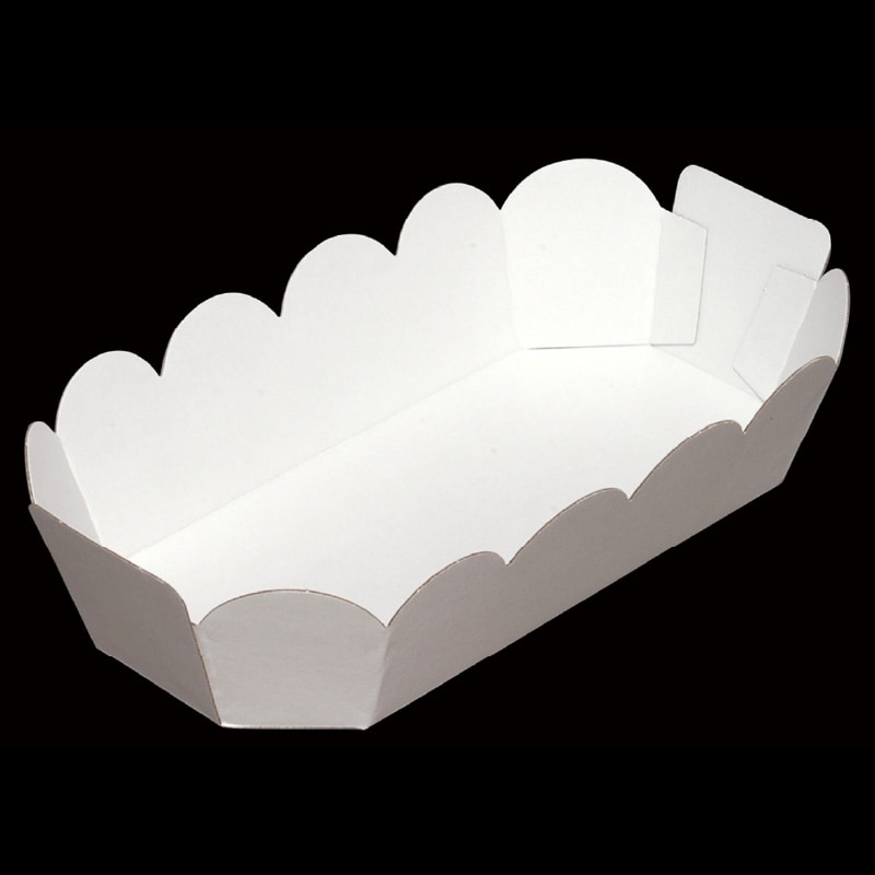 大黒工業 テーパートレー AT-8 ホワイト 50枚/袋(ご注文単位1袋)【直送品】