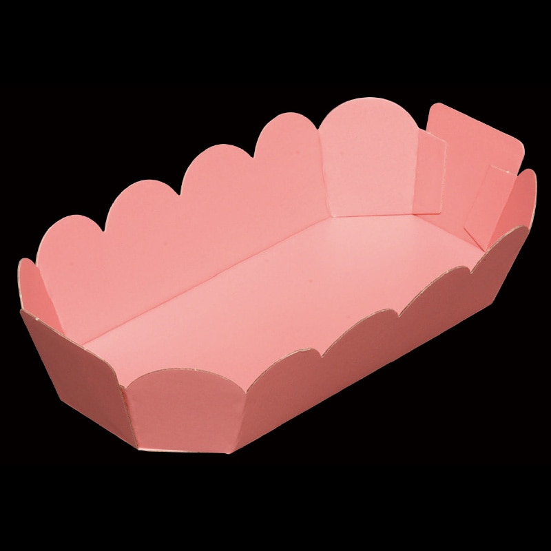 大黒工業 テーパートレー AT-8 ピンク 50枚/袋（ご注文単位1袋)【直送品】