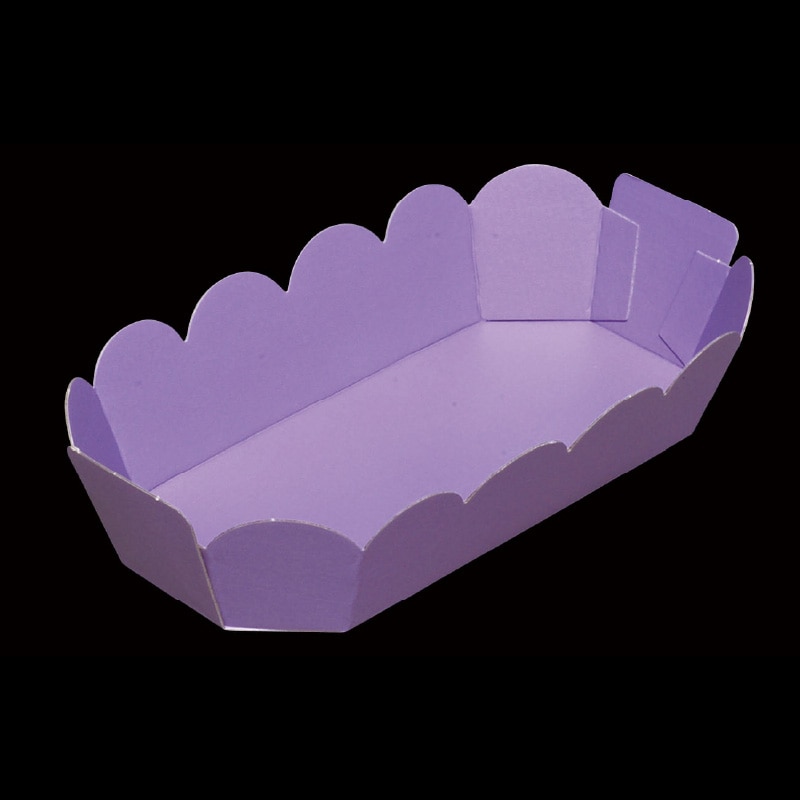 大黒工業 テーパートレー AT-8 パープル 50枚/袋（ご注文単位1袋)【直送品】