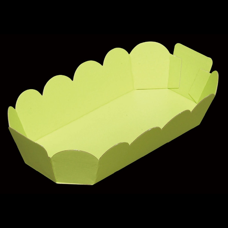 大黒工業 テーパートレー AT-8 グリーン 50枚/袋（ご注文単位1袋)【直送品】