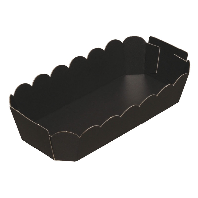 大黒工業 テーパートレー AT-7 ブラック 50枚/袋（ご注文単位1袋)【直送品】