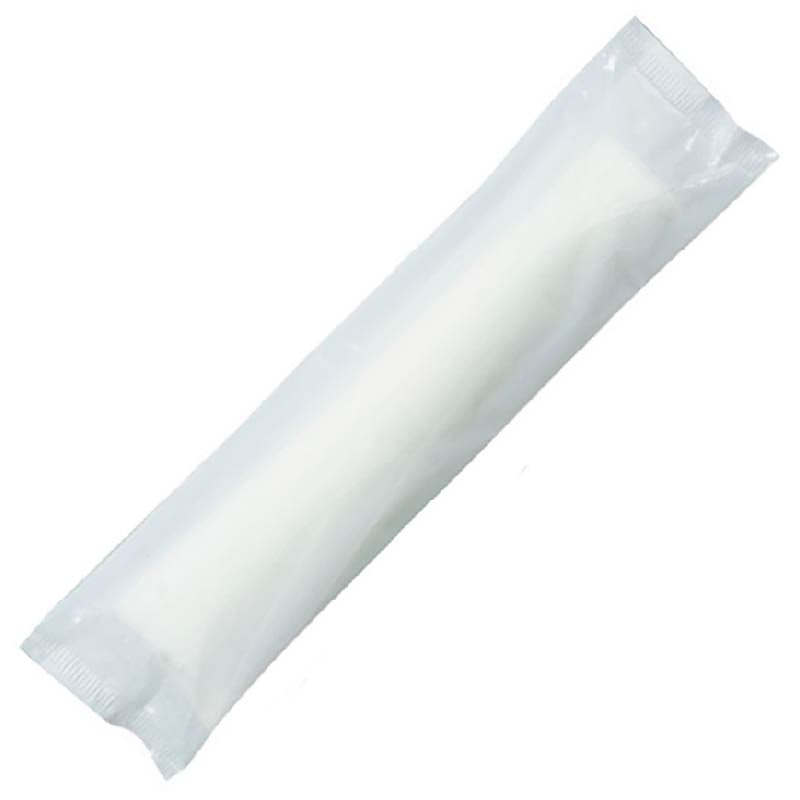 大黒工業 フレッシュメイト [丸] 不織布 乳白無地 A-5 100本/袋（ご注文単位12袋)【直送品】