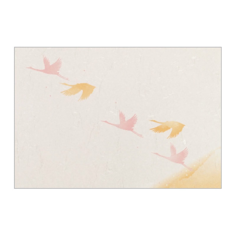 大黒工業 テーブルマット 763 鶴 No.763  100枚/袋（ご注文単位1袋)【直送品】