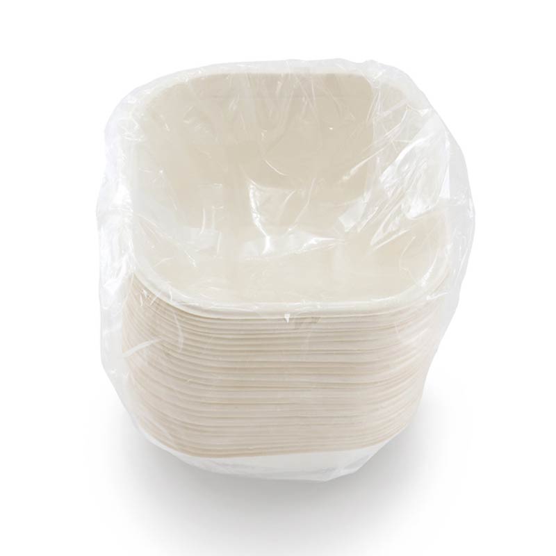 大黒工業 モールドどんぶり 角 MD-2 無地 25枚入 3289541 25枚/袋(ご注文単位1袋)【直送品】