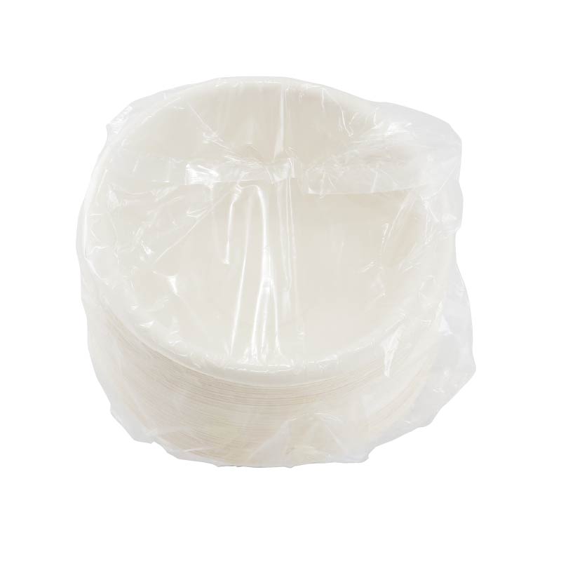 大黒工業 モールド丸皿　15cm深 MM-9　無地　新　50枚入 3289559 50枚/袋（ご注文単位1袋）【直送品】