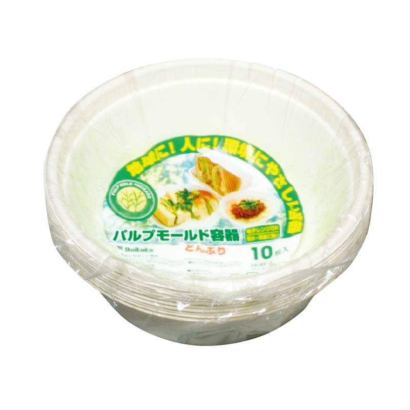 大黒工業 モールドどんぶり MF-8　10枚入 3289010 10枚/袋（ご注文単位1袋）【直送品】