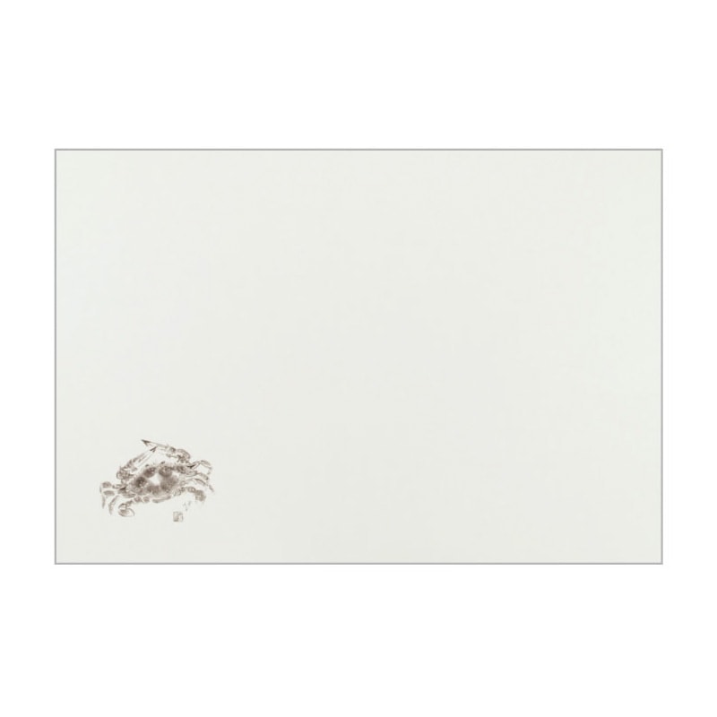 大黒工業 Eタイプテーブルマット 509 渡り蟹 No.509 100枚/袋（ご注文単位1袋)【直送品】