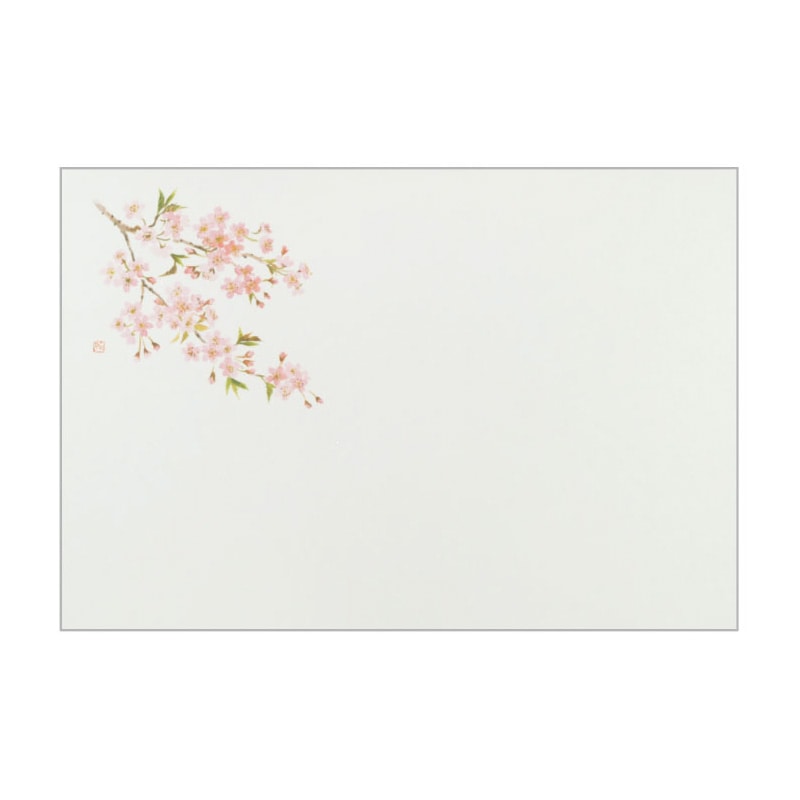 大黒工業 Eタイプテーブルマット 84 桜 No.84 100枚/袋（ご注文単位1袋)【直送品】