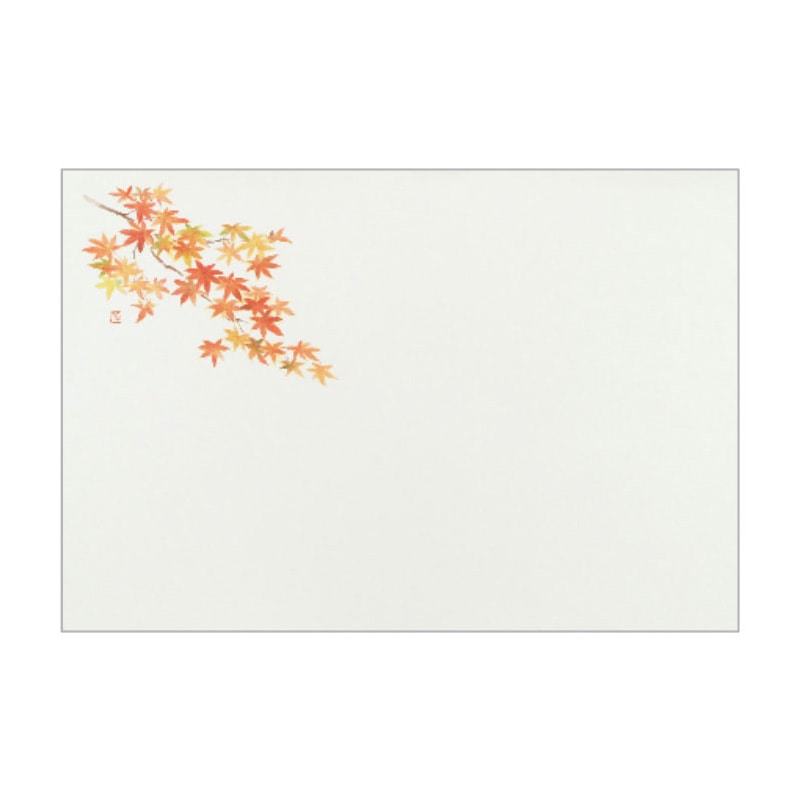 大黒工業 Eタイプテーブルマット 91 紅葉 No.91 100枚/袋（ご注文単位1袋)【直送品】