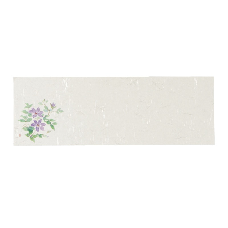 大黒工業 テーブルマット T-912 クレマチス 100枚/袋（ご注文単位1袋)【直送品】